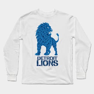 Detroit Lions Long Sleeve T-Shirt